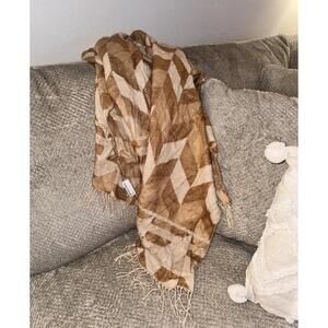 Mark & Graham Throw Blanket Acrylic Imported Neutral Cozy Luxe